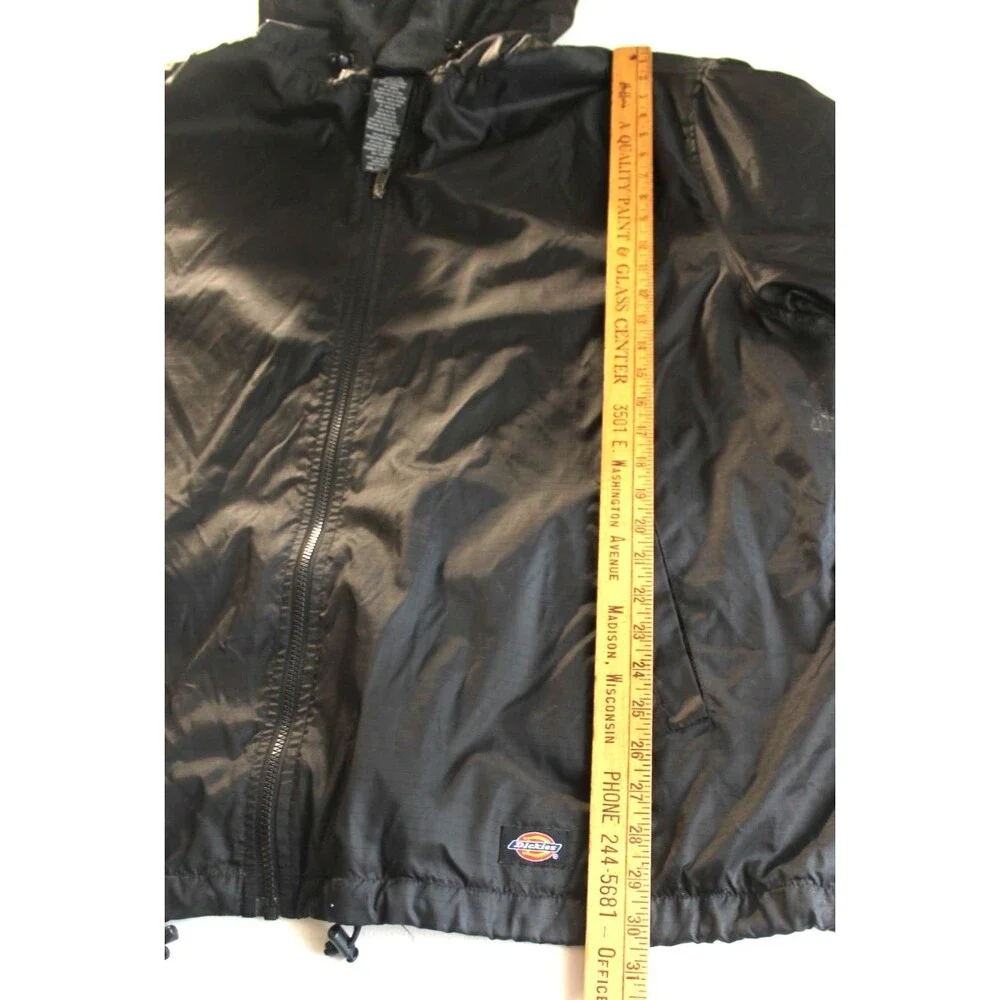 Dickies Storm Jacket Black Full Zip Insulated Outdoor Windbreaker Men's 2XL/XXG - Picture 10 of 11